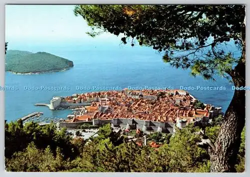 D314509 Kroatien. Dubrovnik. Turistkomerc. Zagreb. Postkarte