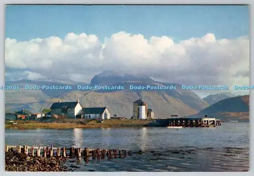 D313525 Ben Nevis. Caledonian Canal Eingang bei Corpach. W. S. Thomson. Fort Wil