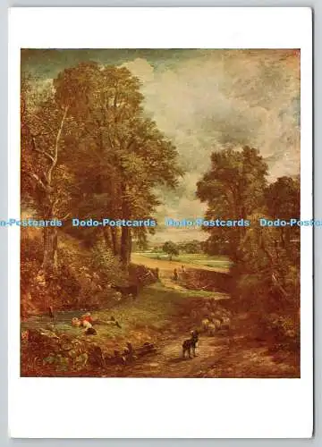 D322561 Constable. Das Maisfeld. Nationalgalerie. Waterlow and Sons Ltd. Londo