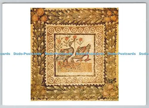 D314523 Tunis. Musee national du Bardo. Enten Mosaik. Lapin. UNICEF. United Nati