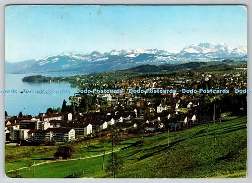 D317348 Horgen und die Glarneralpen. RS. Rud. Suter. Oberrieden. ZCH