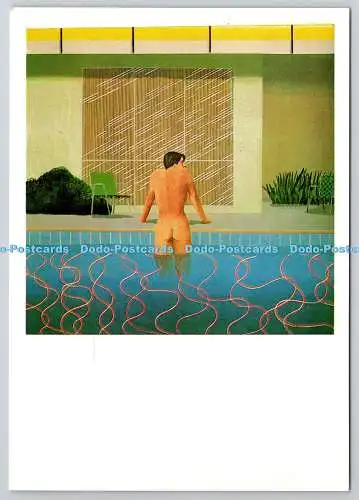 D322578 David Hockney. Peter steigt aus Nicks Pool aus. Walker Art Gallery. Liv