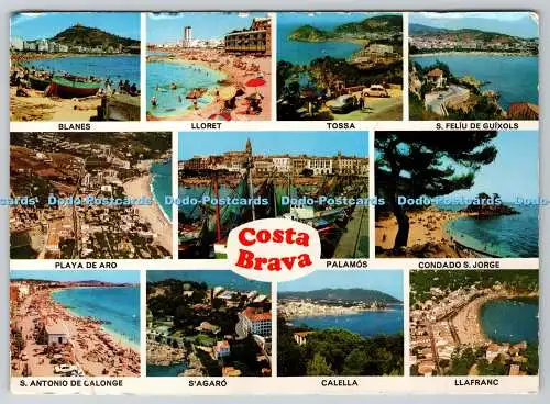 D317350 Costa Brava. Sadagcolor. Fotografia Campana. Puig Ferran. CYP postales c