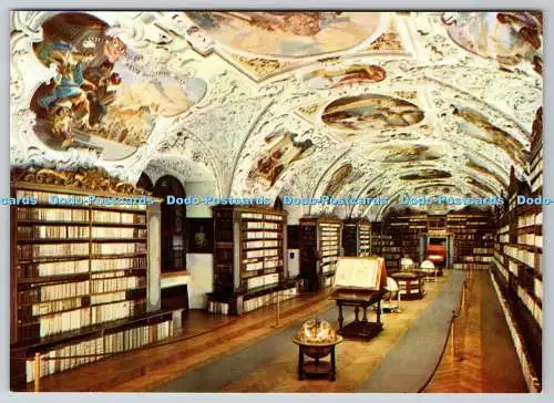D313545 Praha. Theologiesaal in der Klosterbibliothek Strahov. Nemec. Tisk Sever