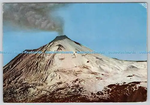 D317351 Vesuvio Fumante. Casa del Giornale. Napoli. Angiporto Galleria. S.A.R.