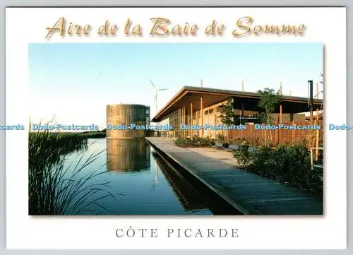 D314532 Frankreich. Sailly Flibeaucort. Aire de la Baie de Somme. Cote Picarde. Chri