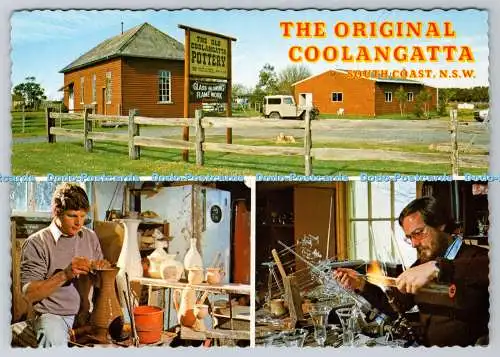 D317354 Die Original Coolangatta Keramik. John Glasblasen. Romnic Pty Ltd. N.
