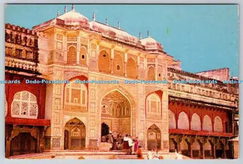 D313547 Ganesh Pol Amber Fort. Jaipur. Postkarte