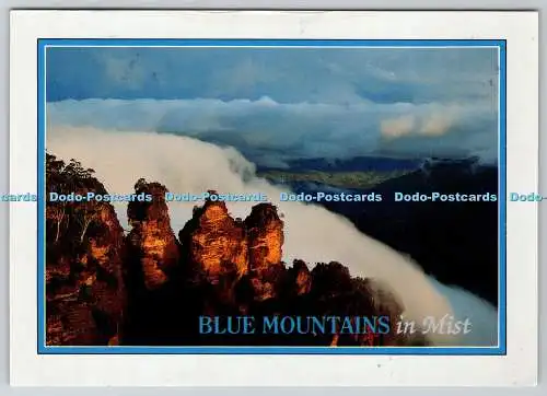 D317368 Blue Mountains im Nebel. Drei Schwestern. Australien. Bartel Sammlerwelt