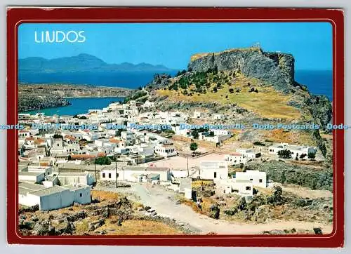 D314551 Rhodos. Lindos. Ilios. M. Toubis. Griechenland. N. 131. Postkarte