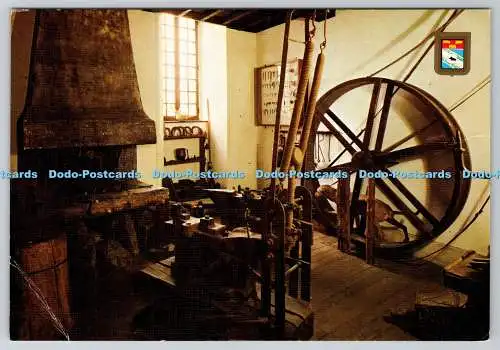 D317373 Les Ardennes. Frankreich. Alte Schmiede Ardennen Museum. MAGE. Drancy. Ecusson D