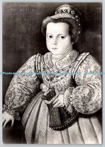 D322607 Hardwick Hall. Derbyshire. Lady Arabella Stuart. Edwin Smith. National T