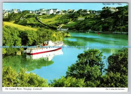 D313570 The Gannel River. Newquay. West Cornwall. E. Ludwig. John Hinde. PM Newq