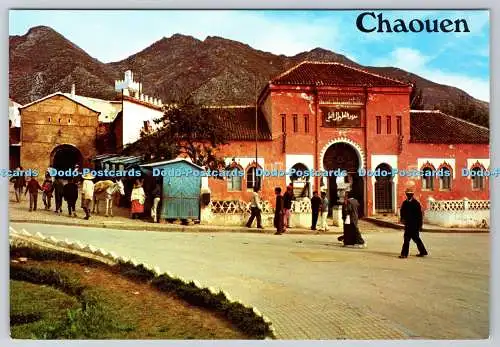 D317379 Chaouen. Centre Ville. Ittah Farbe. Casablanca. Maroc
