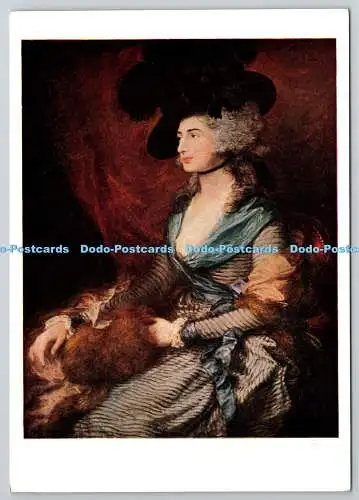 D322619 Gainsborough. Mrs Siddons. Nationalgalerie. Treuhänder von Henry Stone und