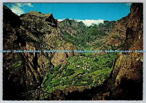 D317394 Curral das Freiras Madeira. Binnendorf. Hans Huber KG. F. Ribeiro