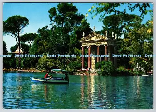 D314575 Roma. Villa Boghese. Kleiner See. Multigraf. Terni. Fotocolor Kodak Ekta