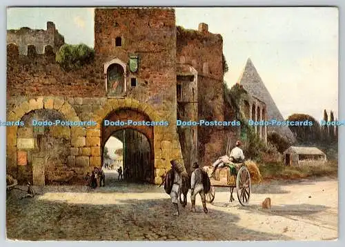 D314578 Museo di Roma. Porta S. Paolo. Roma Sparita. E. Roesler Franz. Multigraf