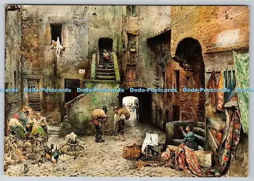 D314579 Museo di Roma. Piazza Delle Azimelle im Ghetto. Roma Sparita. E. Roesler