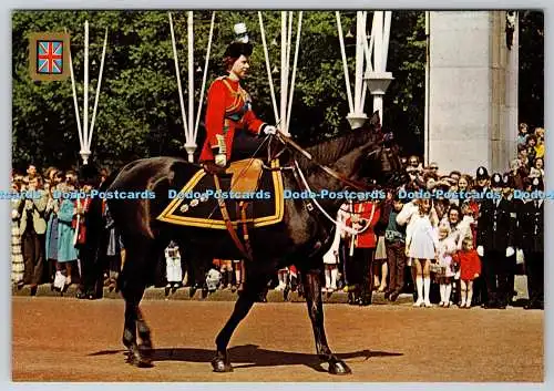D314590 London. Ihre Majestät Königin Elizabeth II. FISA. London. Großbritannien. Esc