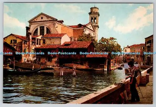 D313605 Venezia. Platz des Heiligen Trovaso. TM Frattina Pravisdomini UD