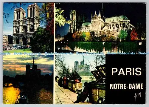 D314592 Paris. Notre Dame. Couleurs et Lumiere de France. D Art Yvon. S.P.A. D