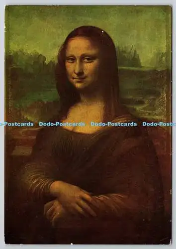 D322639 Leonard de Vinci. Mona Lisa. Musee du Louvre. Les Editions Nomis. Paris