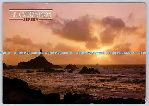D314595 Kanalinseln. Jersey. Liebe Grüße aus Le Corbiere. L.S.T. Limited. J