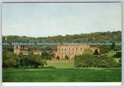 D313611 Chatsworth. Die Westfront. English Life Publications Ltd. Derby