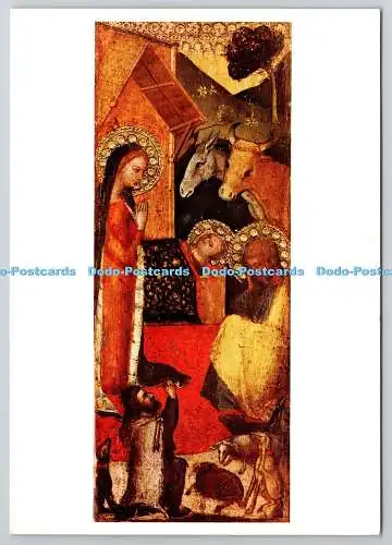 D322654 Die Krippe. Linker Flügel des Triptychons. Francescuccio Ghissi. GF. Gordon Fr