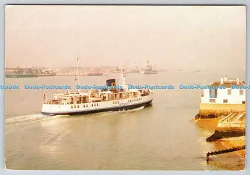 D317456 Sealink British Ferries. Passagier zur Isle of Wight Brading und Sout