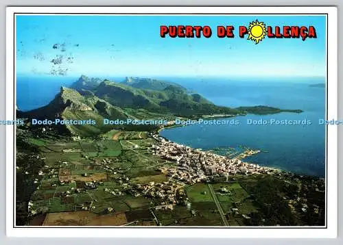 D314631 Mallorca. Al Fondo Montanas de Formentor. Puerto de Pollenca. Cofiba Dis