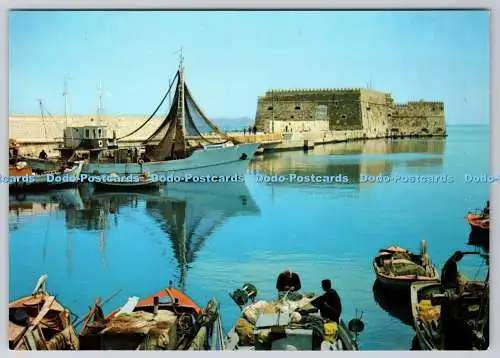 D313646 Kreta. Venezianische Festung. Iraklion. J. Arthur Dixon. Newport. I.W. England