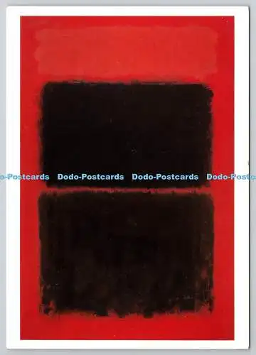 D322680 Mark Rothko. Hellrot über Schwarz. Treuhänder der Tate Gallery von Balding a