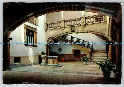 D317465 Mallorca. Balearen. Espana. Patio de Casa Oleza. Foto Casa Planas. Nevco