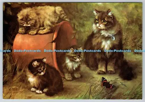 D313725 Kat. Ein Sommernachmittag von Adrienne Lester. Pivate Collection. Die Med