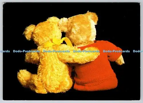 D317539 Nigel und Rupert. Teddybären. Caroline Irwin. Bilder und Editionen. Post