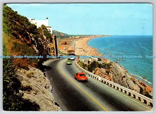 D313730 Costa Dorada Castelldefels. Playa. Alogran. Fotografia A. Campana. Posta