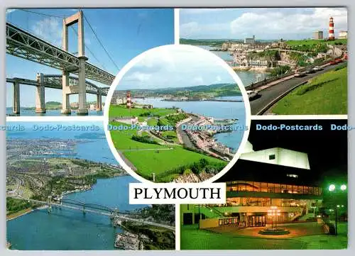 D317544 Devon. Plymouth. Einer der ältesten Seehäfen Großbritanniens. John Hinde. Irland.