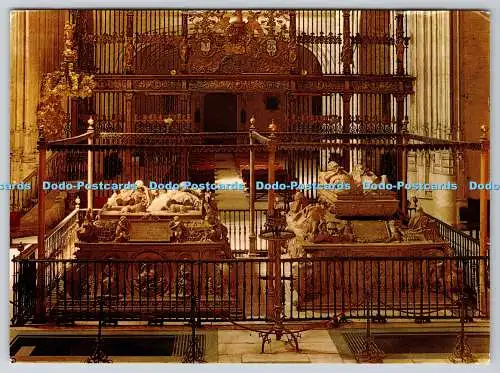 D314730 Granada. Capilla Real. Gräber katholischer Könige. Dona Juana und Don Felip