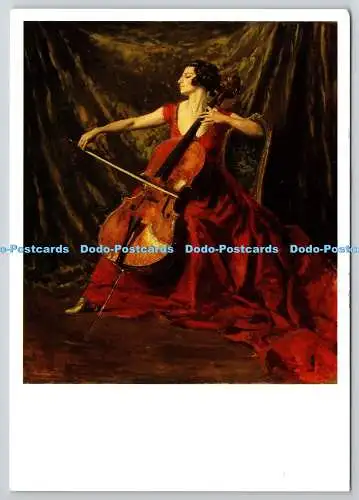 D322782 Augustus Johannes. Madame Suggia. Tate Gallery. Lord Duveen. National Art Co