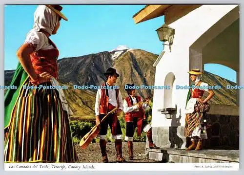 D319148 Kanareninsel. Teneriffa. Las Canadas del Teide. John Hinde. Padane. E.L