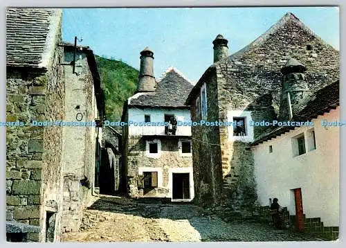 D319149 Valle de Hecho Stresa. Huesca. Die typische Ecke. Arribas