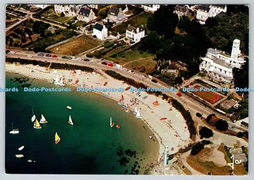 D313747 Benodet. Frankreich. La plage du Phare et le Centre Nautique. IRIS JOS. Mexi