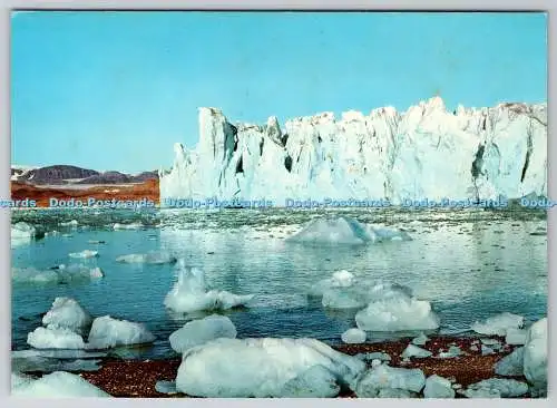 D317560 Norwegen. Spitzbergen. Kongsveg Gletscher. Knut Anne Kunstforlag AS. Ultra. Pos