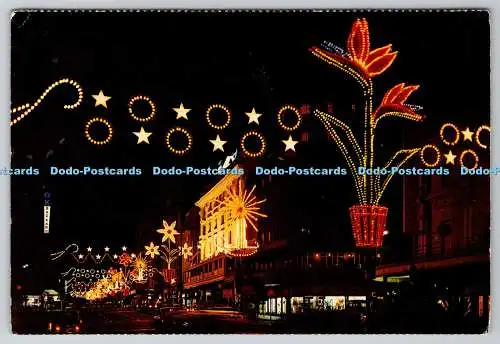 D317565 Südafrika. Kapstadt. Festliche Dekoration in der Adderley Street. Terence