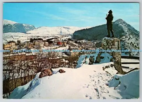 D314743 Ovindoli. Gesamtansicht. Multigraf. Terni. Fotocolor Kodak Ektachrome. N.