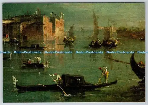 D319163 The Wallace Collection. Gondeln. Detail von San Giorgio Maggiore. Fran