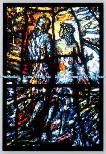 D322802 Prioratskirche. Toller Melvern. Worcestershire. Details Millennium Stai