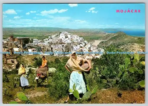 D314750 Espana. Almeria. Mojacar. Panoramablick. Creaciones Floresba. Garrucha.